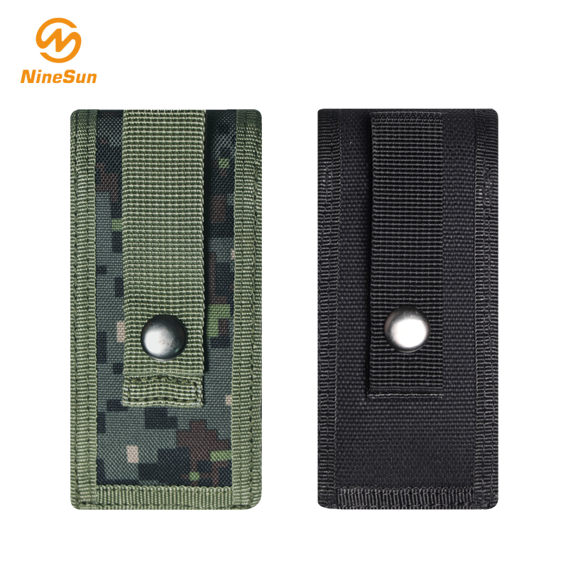 Petite gaine pour couteau pliant Black \u0026 Camouflage Color Nylon