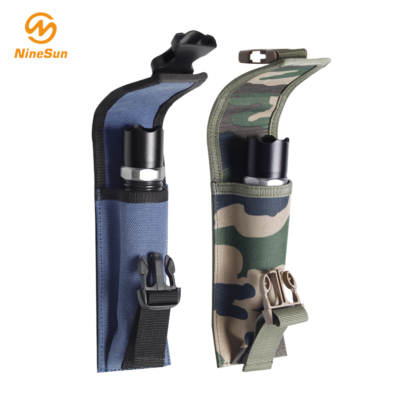 Gaine de lampe de poche Blue \u0026 Camo Webbing